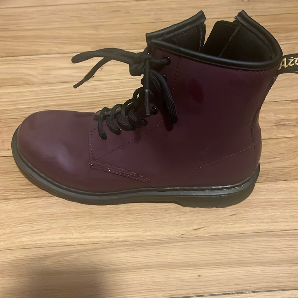 Purple doc martins